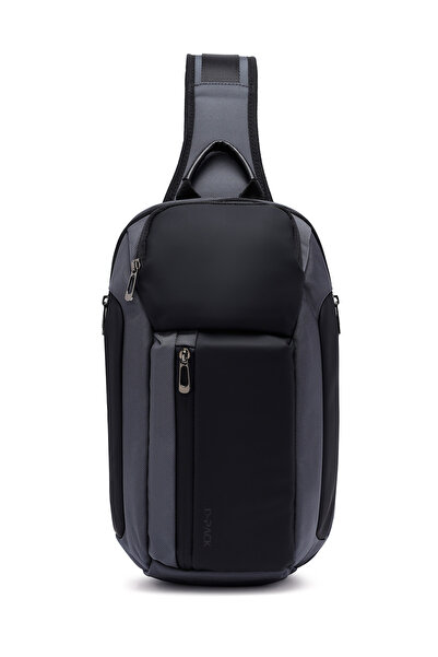 Derimod D-Pack Erkek Gri Çapraz Çanta 25SBD30316F