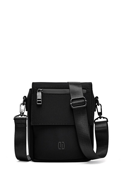 Derimod Mini geantă neagră pentru bărbați 25SBD30016F
