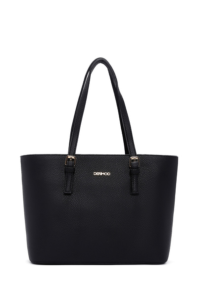 Derimod Geantă de umăr clasică neagră pentru femei 25WBD2114FT