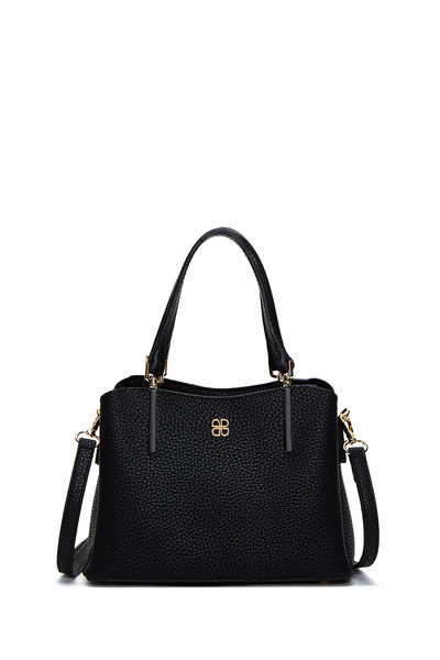 Derimod Women's Black Long Strap Printed Mini Shoulder Bag 25Wbd2006Ft