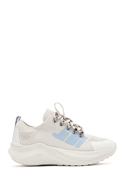 Derimod Pantofi de damă Zero, gri, cu talpă groasă, din țesătură, cu șireturi...