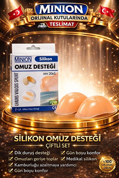 Minion Suport pentru umeri din silicon pernițe pentru umeri Umeri largi din s...