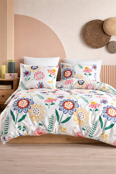 conzaliza Двоспальний бавовняний комплект постільної білизни | Повний комплек...