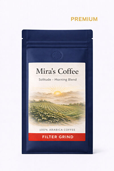 Miranın Kahvesi House Blend 250 gr Çekirdek Kahve - Omni Roast, %100 Arabica