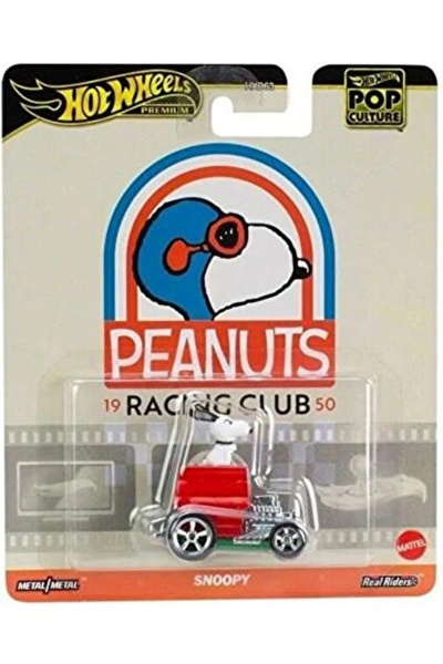 HOT WHEELS Premium Pop Culture Peanuts 1950 Racing Club Snoopy HVJ42