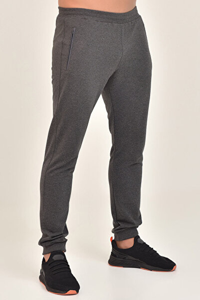 bilcee بنطال رياضي مضلع أنثراسايت للرجال 8986