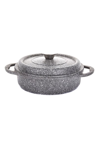 Aryıldız T-T Cast Alu Granitium 24 Cm Kısa Tencere