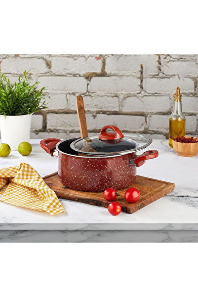Kahramanlar Kiremit Teflon Derin Tencere 26 cm