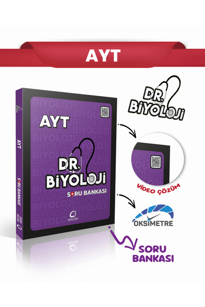 Oksijen Yayınları DR.BİYOLOJİ AYT SORU BANKASI