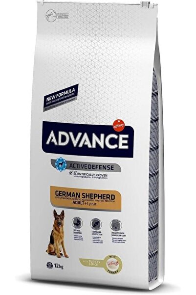 Advance German Shepherd Hindi Etli Yetişkin Köpek Maması 12 Kg
