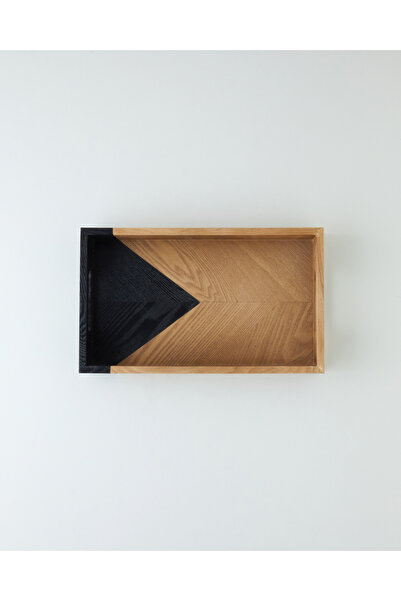 English Home Tavă decorativă Briel 48x29,5x5,5 cm Maro-Negru