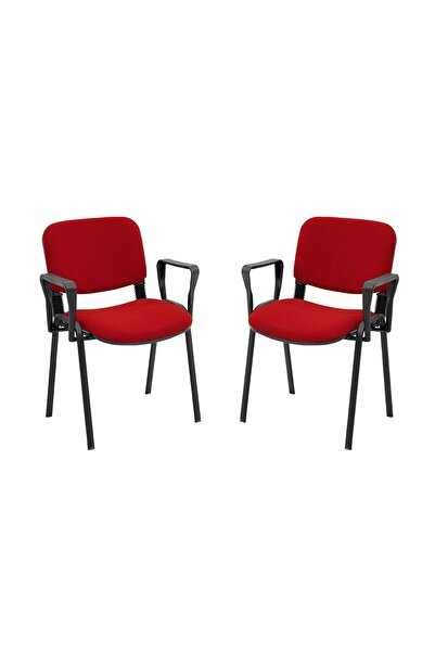 Ofisbazaar Form 2'li Kolçaklı Misafir Koltuğu – Toplantı ve Seminer Koltuğu (...