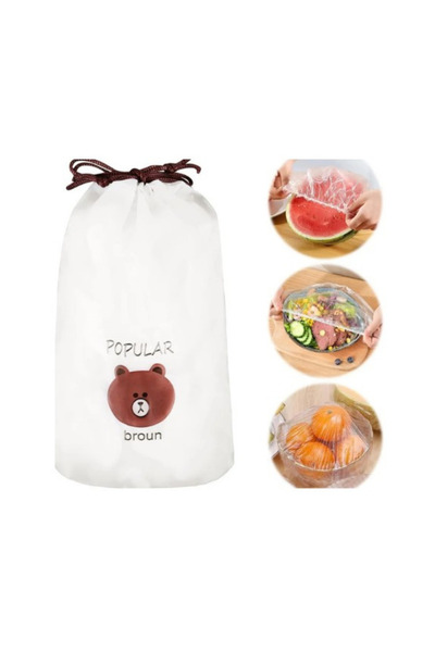 sedustore 100 قطعة من أطباق حفظ الطعام الطازجة، غطاء طعام عملي متعدد الأغراض،...