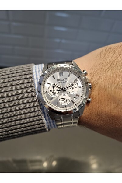 Seiko Metalik Çelik Bilezik 10 Atm Su Geçirmez Erkek Kol Saati