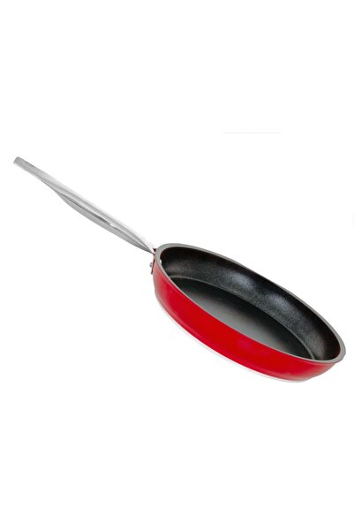 Aryıldız مقلاة تريندية إنديكشن بريستيج 28 سم - أحمر