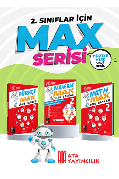 Ata Yayıncılık 2. Sınıf Max Tüm Dersler Seti