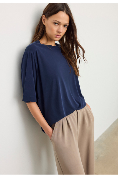 Stradivarius Soft-touch oversize turtleneck