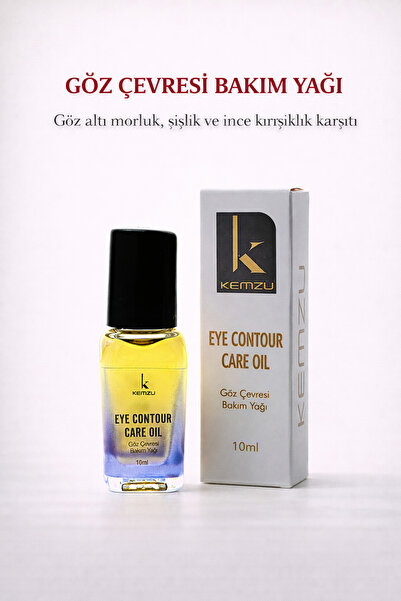 KEMZU Göz Çevresi Bakım Yağı – Koyu Halka ve Göz Altı Torba Görünümü Karşıtı ...