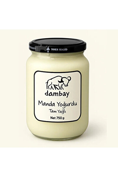 diğer0101 Kara Dombay Manda Yoğurdu 750 g - %100 Doğal ve Tam Yağlı Gelenekse...
