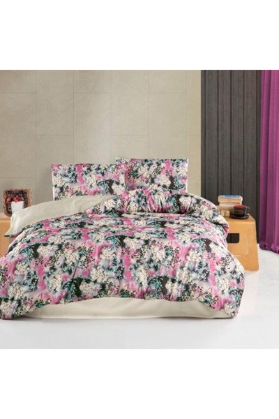 Aryıldız Home Exclusive Husă pilota din satin Double Forest