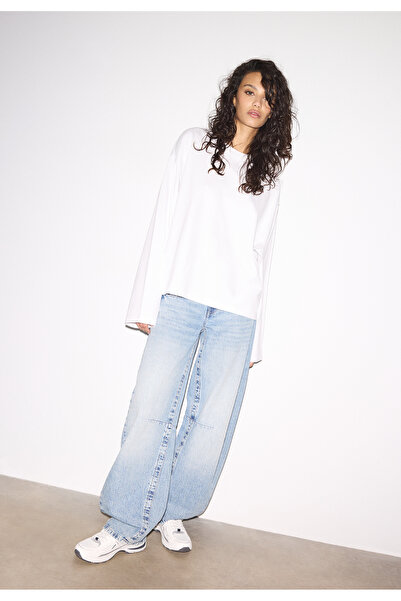 Stradivarius Boxy long sleeve T-shirt