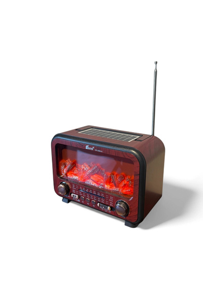 EPE Şömine Görünümlü Nostaljik Radyo Büyük Boy