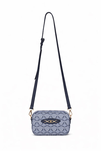 U.S. Polo Assn. Γυναικεία τσάντα χιαστί τζιν Us24360