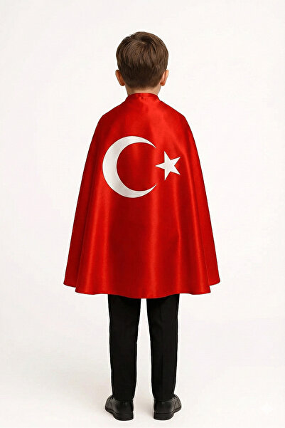 kinderos Дитячий плащ з турецьким прапором - 26M 0375