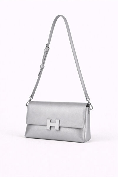 louisiana polo Крісте Белл Сумка через плече для жінок, срібна 26530