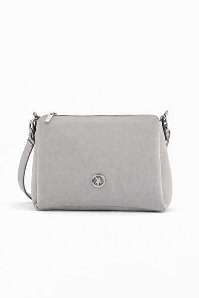 U.S. Polo Assn. Cross Strap Women's Bag Light Gray Us23261