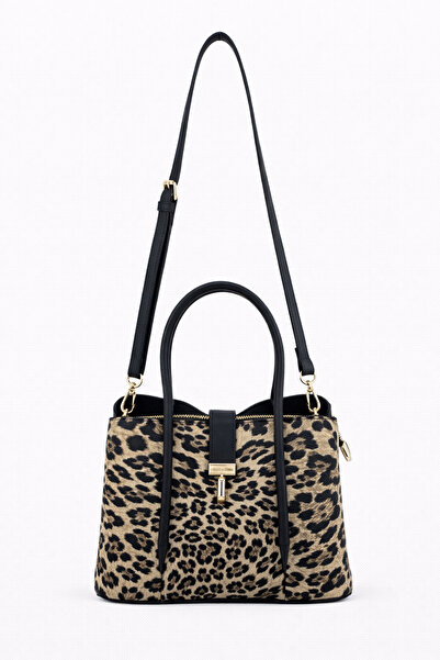 KRISTE BELL Жіноча сумка з леопардовим принтом Модель №: 26951