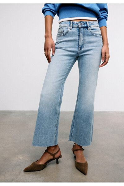 Stradivarius D78 Cropped flared jeans