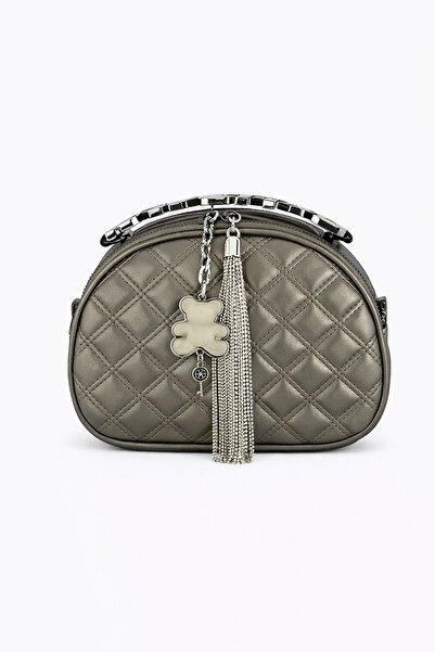 louisiana polo Kriste Bell Kadın Çanta Pewter 26472