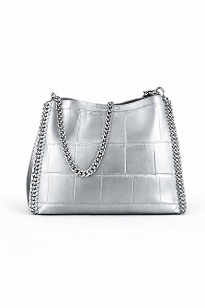 louisiana polo Крісте Белл Сумка з перехресними ременями для жінок, срібна 26553