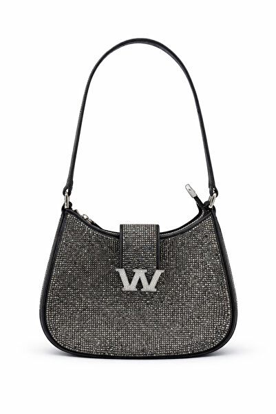 KRISTE BELL Чорна жіноча сумка через плече - 26394