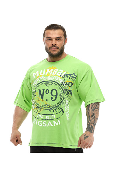 Big Sam Tricou verde imprimat 2600