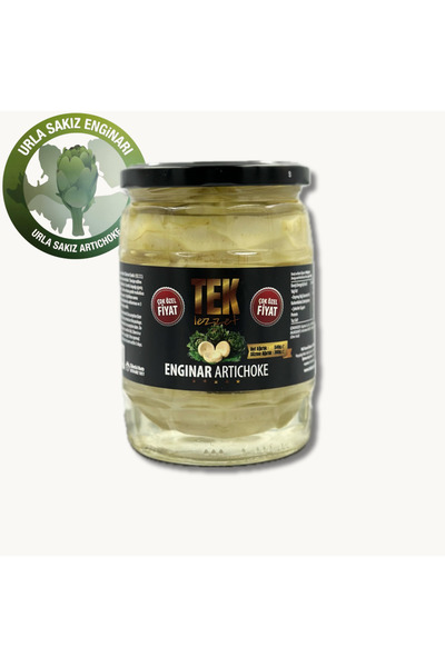 Tek Lezzet Beşli Enginar Kavanozu 5-8cm