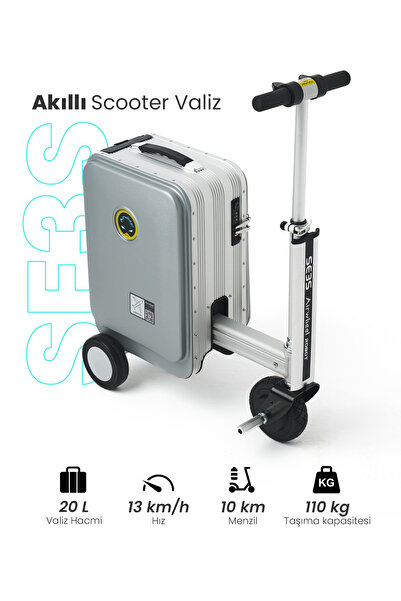 Airwheel SE3S Elektrikli Binilebilir Scooter Valiz