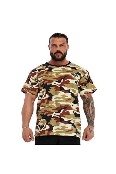 Big Sam Μπλουζάκι Desert Camouflage Relaxed Fit 2844