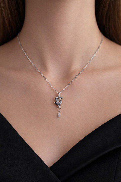 HOUSEKİ Swan Steel Necklace