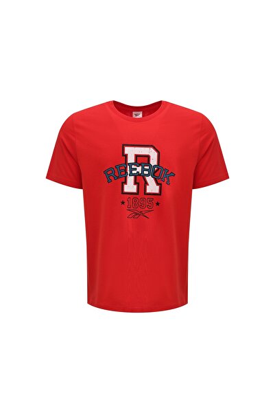 Reebok CENTA TEE Kırmızı Erkek Kısa Kol T-Shirt