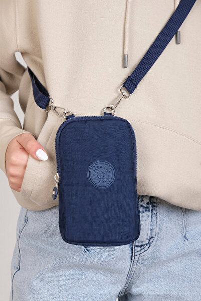 NEMO BAGS Laci Wallet, Phone Holder, Crinkle Waterproof Fabric, Crossbody Sho...