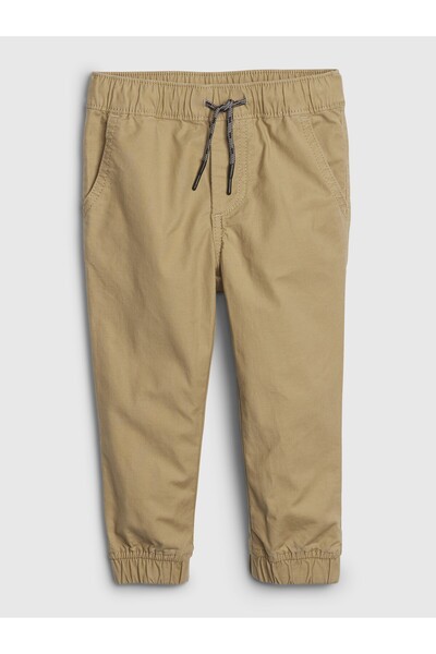 GAP Erkek Bebek Açık Kahverengi Pull-On Jogger Pantolon