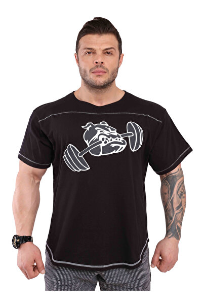 Big Sam Crna fitness majica 3206