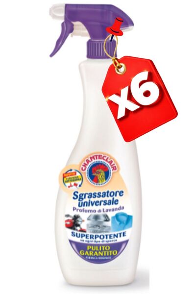 chante clair Degresant universal, Lavanda, 600 ml x6