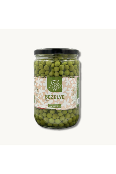 Tek Lezzet El Yapımı Bezelye Konservesi İzmir