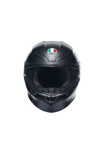 AGV Kask K6 S Mat Siyah Kapalı Kask