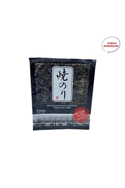 SEA FOOD Orijinal Yaki Sushi Nori Gold 5 Yaprak 12.5 G.