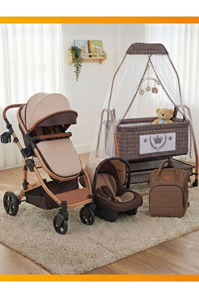Fashion Babies New Generation Comfort Gold Travel System Baby Stroller with Stroller