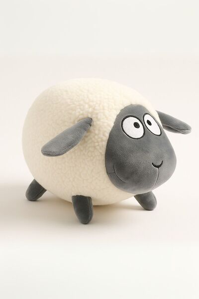 Ecrou Cute Merino Plush 20 cm White